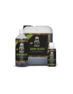 Fertilizzante biologico Grow Soldier per la crescita della canapa, da piantina a fioritura finale, nutrimento completo. 2