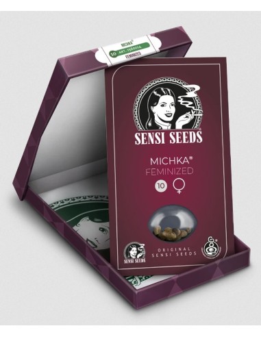 Semi di cannabis Michka® Femminizzati di Sensi Seeds, perfetti per i coltivatori esperti.