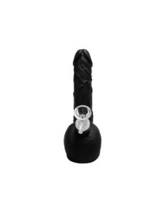 Bong in Silicone Pene Nero 20cm: materiale antiaderente, resistente e infrangibile.Perfetto per fumatori creativi! 2