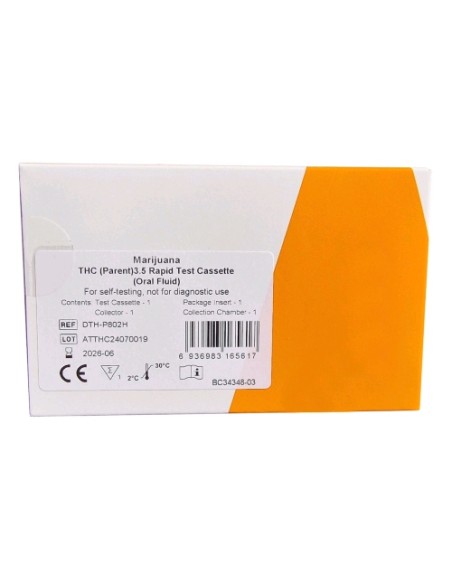 SUPER - OFFERTA!!! Clean U - Test Salivare Thc Ultra-Sensibile 3.5ng/ml
