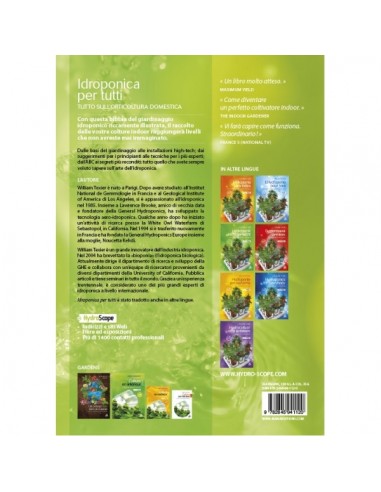 IDROPONICA PER TUTTI - MANUALE PER COLTIVAZIONE FUORI SUOLO - di WILLIAM TEXIER