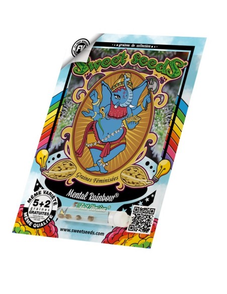 Sweet Seeds Mental Rainbow 5+2 Semi F1 Fast Version
