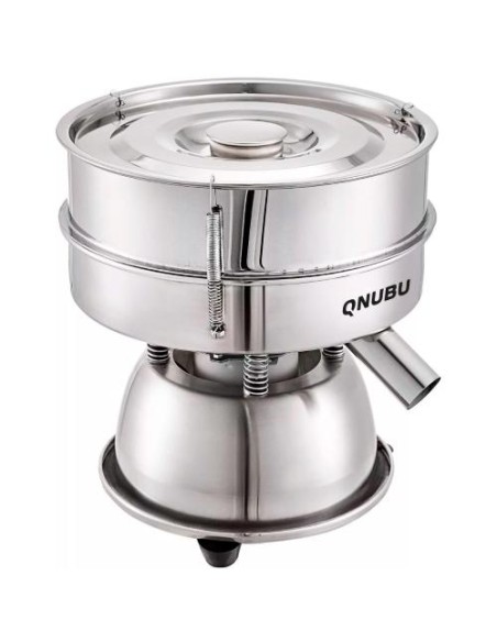 Qnubu - Autosift - Setaccio Vibrante per Estrazione di Resina e Polline con tappetino vibrante per fare il fumo. Qnubu - Autosift - Setaccio Vibrante per Estrazione di Resina e Polline con tappetino vibrante per fare il fumo.