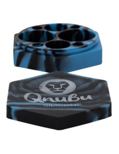 Contenitore QNUBU DabStation 110ML in silicone antiaderente, perfetto per cere e concentrati.