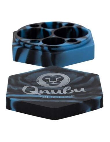 Contenitore QNUBU DabStation 110ML in silicone antiaderente, perfetto per cere e concentrati.