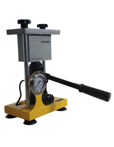 Qnubu Pressa 4TON: estrazione a freddo con 4 tonnellate di pressione per concentrati di qualità.