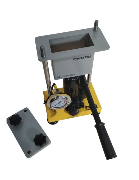Qnubu Pressa a Freddo 4TON: estrazione rapida e potente di concentrati con 4 tonnellate di pressione.