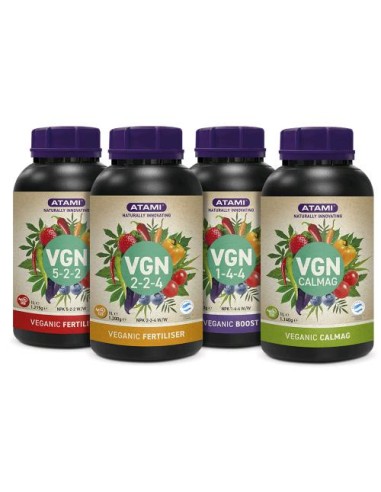 Atami VGM Pack 4 250 mL Fertilizzante Vegani