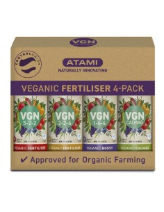 Atami VGM Pack 4 250 mL Fertilizzante Vegani