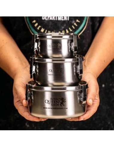 Contenitore Curing Vault S 300ml Royal Queen Seeds: aroma puro e stagionatura ottimale