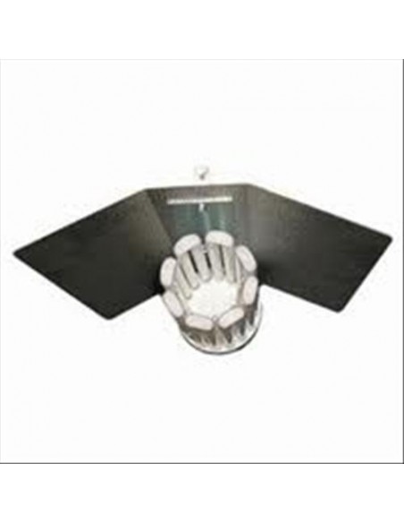 RIFLETTORE CFL TRAPEZOIDALE - STAFFA RINFORZATA - +81% DI RIFLESSIONE