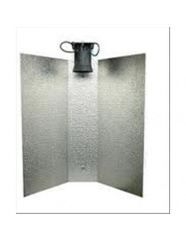 RIFLETTORE CFL TRAPEZOIDALE - STAFFA RINFORZATA - +81% DI RIFLESSIONE