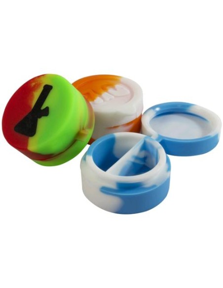 Supersmoker Contenitore in Silicone Luxe 10ml - Colori Misti