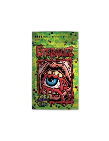 Seme da collezione Eyeballz Ripper Seeds, confezione originale e genetica ricercata.