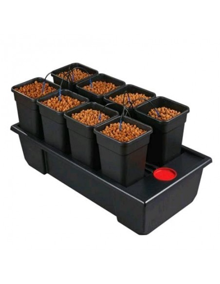 NEW - WILMA GROW SYSTEM 8 SMALL WIDE (8X11L) 120X60X20CM - SISTEMA IDROPONICO ATAMI