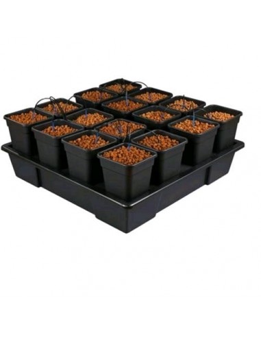 WILMA GROW SYSTEM 16 XXL (16X11L) 115X115X20CM - SISTEMA IDROPONICO ATAMI