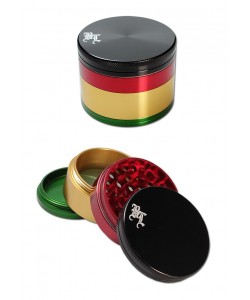 BLACK LEAF - RASTA GRINDER - Ø62 - 4 PARTI