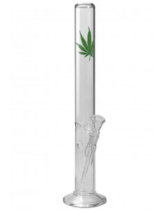 BLACK LEAF - ICE BONG CON FOGLIA - h:55