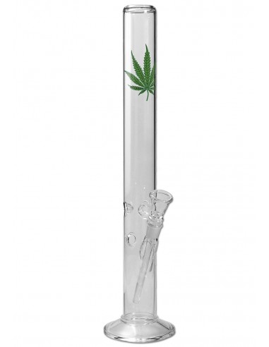 BLACK LEAF - ICE BONG CON FOGLIA - h:55