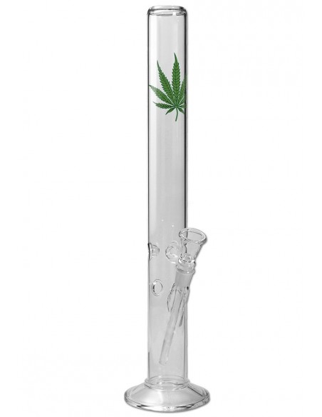 BLACK LEAF - ICE BONG CON FOGLIA - h:55