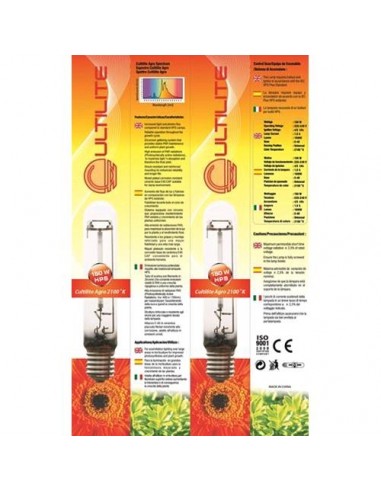 CULTILITE - BULBO HPS SON-T - AGRO - 150 W