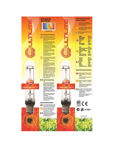 CULTILITE - BULBO HPS SON-T - AGRO - 250 W