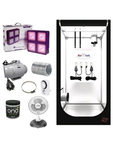 KIT PRO LED - BOX 1000X100X200 - LED 300W CULTILITE - ASPIRATORE - ONA GEL