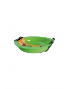 BLACK LEAF - SILLY - PIATTO IN SILICONE - VERDE