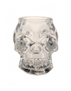 GLASS SKULL CANDLE HOLDER - TESCHIO IN VETRO PORTACANDELE 2