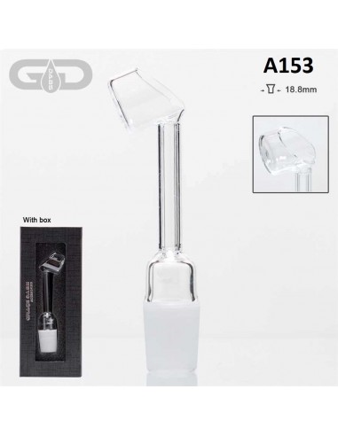 GG - Domeless Quartz nail for oil bongs - 18.8mm (male)