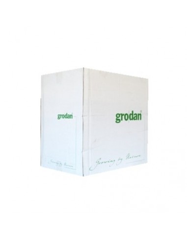 Grodan scatola - Cubetto Lana di Roccia - 4X4X4 - Per Germinazione e coltivazione idroponica, terra e cocco
