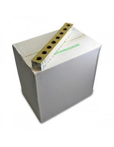 Grodan - Cubetto Lana di Roccia Grande per idroponica - 7.5x7.5 scatola