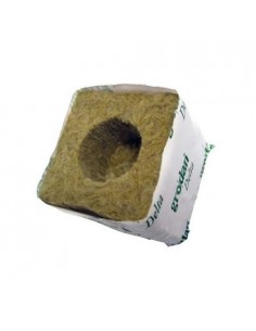 Grodan - Cubetto Lana di Roccia Grande per idroponica - 7.5x7.5 scatola 2