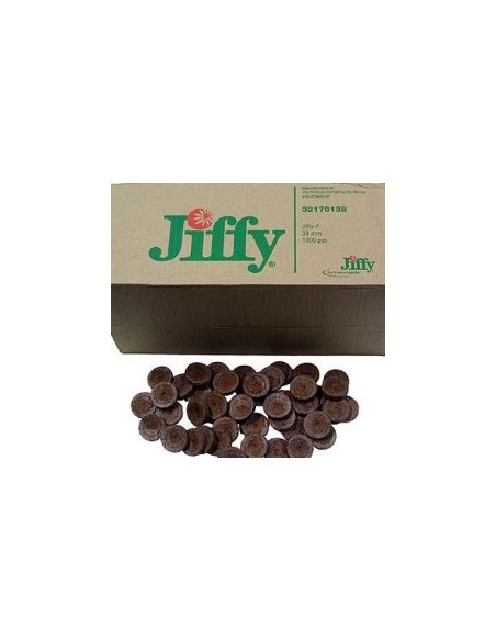 Jiffy - Dischetto di Torba - Ø4 cm - Per Germinazione