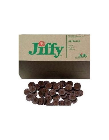 Jiffy - Dischetto di Torba - Ø4 cm - Per Germinazione