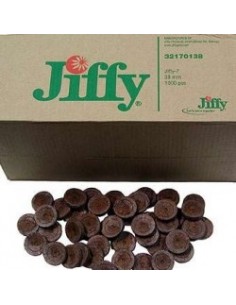 Jiffy - Dischetto di Torba - Ø4 cm - Per Germinazione 2