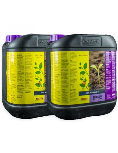 Atami - B'cuzz Soil Nutrition A+B - 5L fertilizzanti base per terra