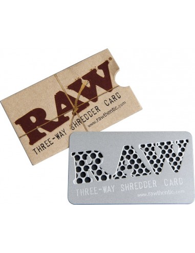 RAW - Grinder Card