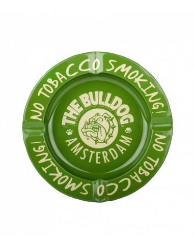 Bulldog - Posacenere in Metallo - "No Tabacco"