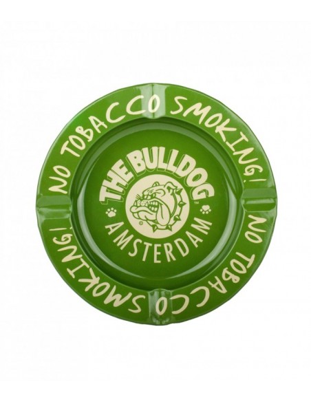 Bulldog - Posacenere in Metallo - "No Tabacco" Bulldog - Posacenere in Metallo - "No Tabacco"