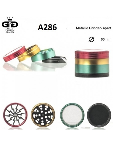GG - Grinder Lighting - Rasta - Ø 60mm - 4 Parti