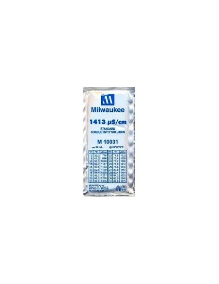 Milwaukee - Soluzione Calibrazione EC - 1,413 Milli Simens - 20ml