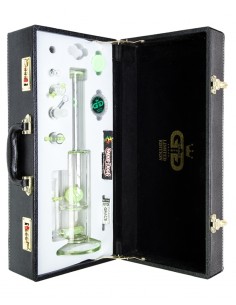 Grace Glass - Limited Edition Toxic Shroom Kit - Oil Bong in Vetro Verde Acido - Con Scatola Originale 2