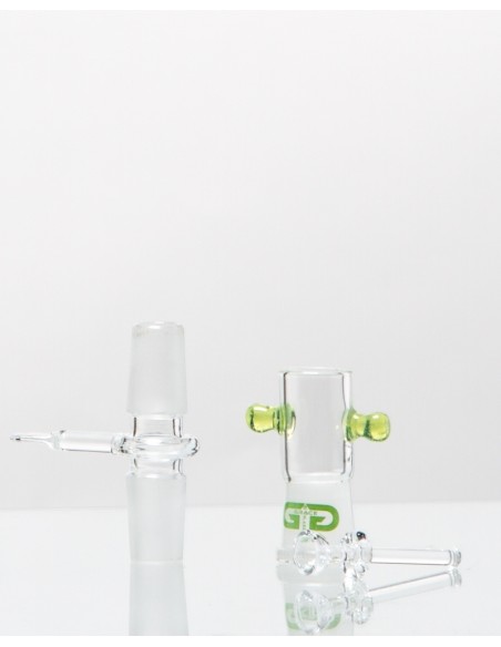 Grace Glass - Limited Edition Toxic Shroom Kit - Oil Bong in Vetro Verde Acido - Con Scatola Originale