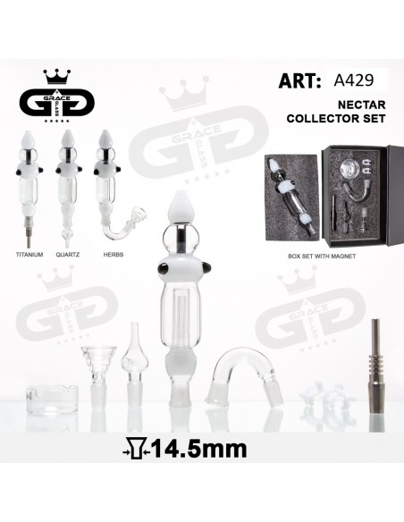Grace Glass - Nectar Collector Set - Pipa ad Acqua per Oli Grace Glass - Nectar Collector Set - Pipa ad Acqua per Oli