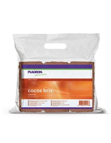 Plagron - Cocos Brix - 6 Mattoncini - 50L