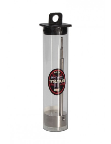 Black Leaf - T2 Titanium Carb Cap - Oil e Dabbing Domeless Nail - Universale