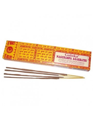 Incenso - Nag Champa Agarbathi - Goloka - 16g