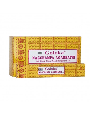 Incenso - Nag Champa Agarbathi - Goloka - 16g