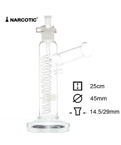 Bong in Vetro - Narcotic Dritto - h25